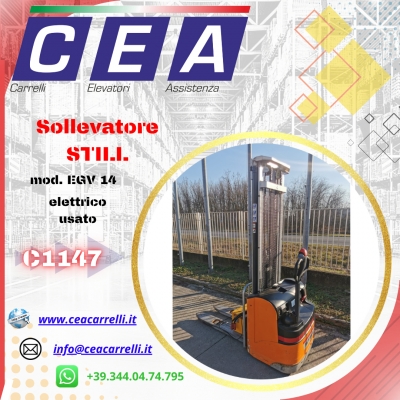 C1147 - Sollevatore elettrico usato - STILL EGV14