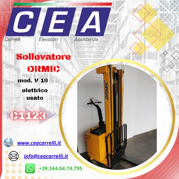 C1123 - Sollevatore elettrico usato - ORMIC V10