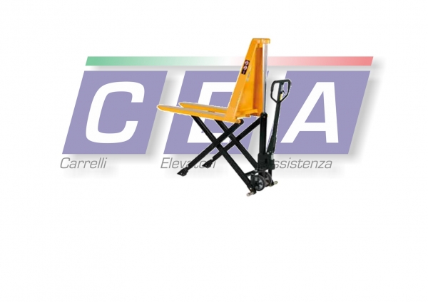 TRPANSING1000-1150 - Transpallet manuale a pantografo - singolo cilindro